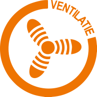 Ventilatie icoon