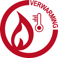 Verwarming icoon